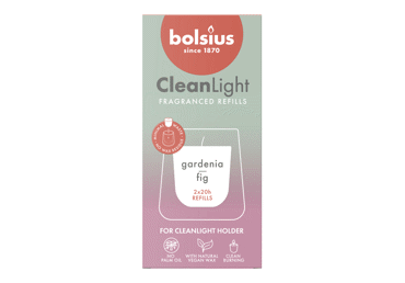 Aromātiska svece glāzē komplekts BOLSIUS Gardenia Fig