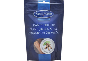 Kanēļkoka miza - kanēļa standziņas SANTA MARIA 22g