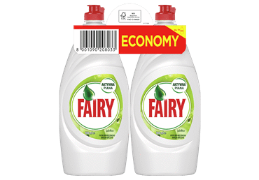 Trauku mazg.līdz FAIRY Apple 2x900ml