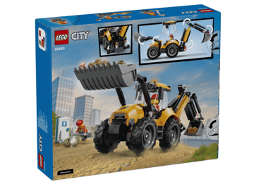 Konstruktors LEGO Dzeltens iekrāvējs 60480