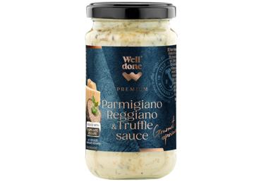 Trifeļu mērce ar sieru WELL DONE PREMIUM 180g