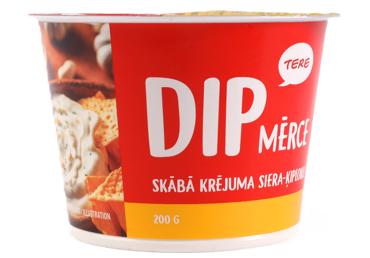 Krējuma Dipmērce TERE siera-ķiploku 200g