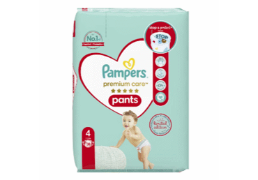 Autiņbiksītes PAMPERS PC S4 9-15kg 38gab. - 2