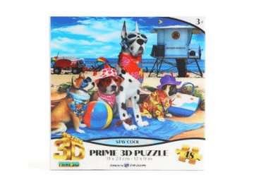 3D puzle, 48 detaļas