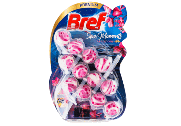 Tualetes bloks BREF Spa Moments Harmony 3x50g