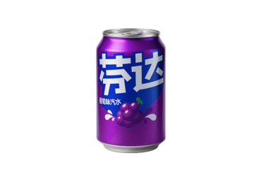 Gāzēts dzēriens FANTA Grape CN 0,33L D