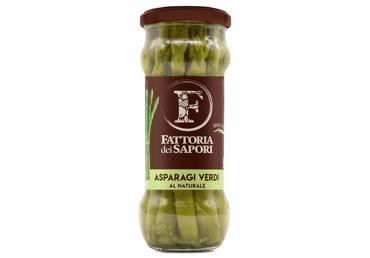 Konservēti zaļie sparģeļi FATTORIA DEI SAPORI 330g