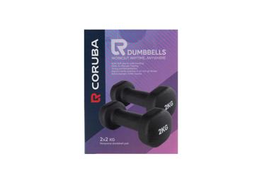 Hanteles CORUBA 2x2kg - 1