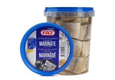 Siļķu filejas gabaliņi ar sīpolu marinādi VIČI 500g - 2