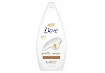 Dušas želeja DOVE Gentle Pamper 450ml