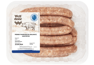 Cūkgaļas cepamdesiņas WELL DONE 400g