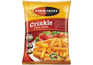 Kartupeļi frī FARM FRITES rievoti 750g