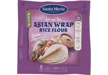 Āzijas rīsu tortilja SANTA MARIA 230g