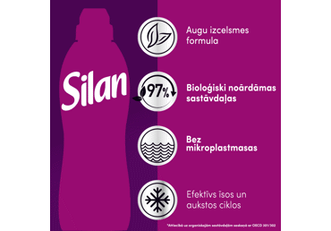 Veļas mīkstinātājs SILAN Magic Magnolia 35m.r.770ml - 2