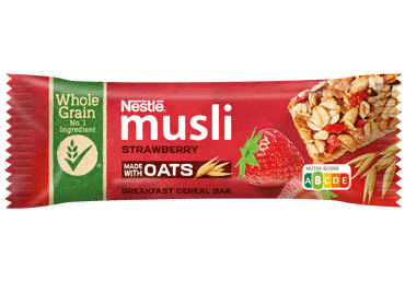 Musli batoniņš NESTLE zemeņu 35g