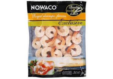 Tīģergarneles NOWACO 31-40 tīrītas vārītas 300g