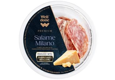 Salami šķēlēs WELL DONE PREMIUM 80g