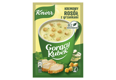 Vistas krēmzupa KNORR ar grauzdiņiem 16g