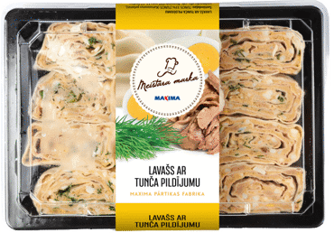 Lavašs ar tunzivs pildījumu MEISTARA MARKA 250g