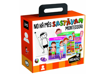 Spēle Montessori Mūsu uzbūve LV HEADU