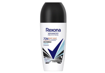 Dezodorants REXONA Invisible Aqua 72h rullītis sievietēm  50ml