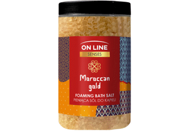 Vannas sāls ON LINE Moroccan Gold 480g