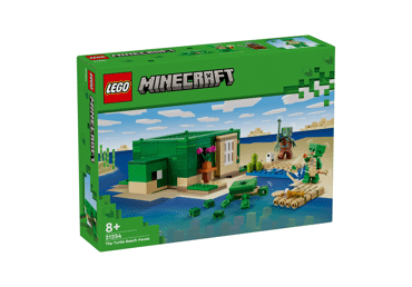 Konstruktors LEGO Bruņurupuču pludmales māja 21254