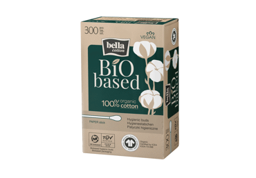 Vates kociņi BELLA kartona iepak.300gab.