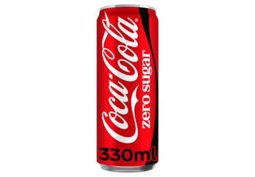 Gāzēts dzēriens COCA-COLA ZERO 0,33L skārdenē D