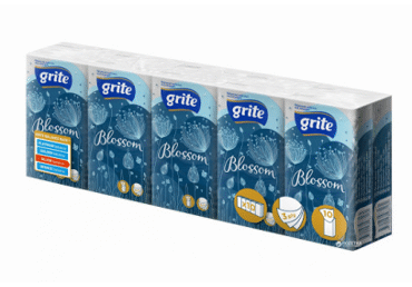 Kabatlakatiņi GRITE Blossom 3k.10x10gab.