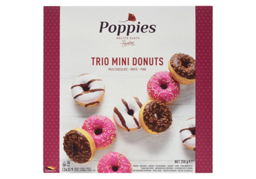 Saldēti mini virtuļi POPPIES 276g