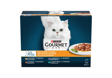 Konservu izlase kaķiem Perle GOURMET 12x85g