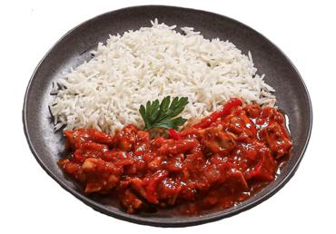 Vistas gabaliņi saldskābā mērcē ar rīsiem  MEISTARA MARKA 350g - 2