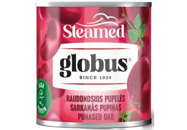 Sarkanas pupiņas GLOBUS tvaicētas 140g