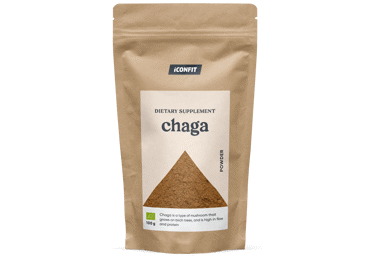 BIO čagas pulveris ICONFIT 100g