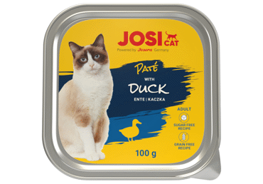 Konservi kaķiem JOSI pīle 100g