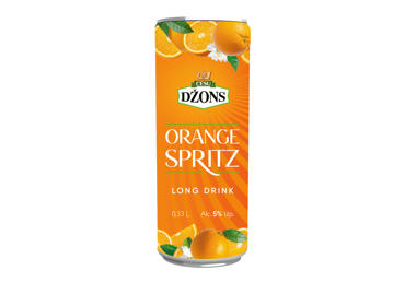 Alkoholisks kokteilis CĒSU DŽ.Orange Spritz 5% 0,33L sk.D