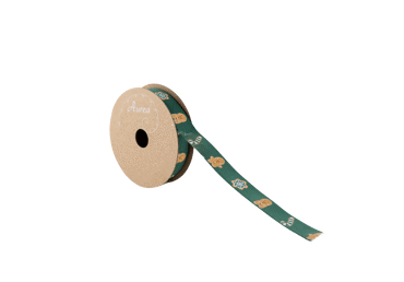 Dāvanu lente zaļa 1,5cmx3m