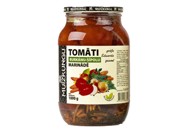 Tomāti MUIŽKUNGU burkānu sīpolu marinādē 1kg