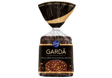 Maize FAZER Gardā mellā ar saulespuķu sēklam 280g