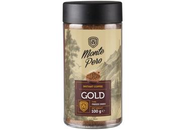 Šķīstošā kafija MONTE PERO Gold 100g