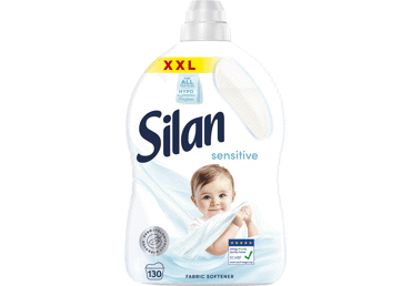 Veļas mīkstinātājs SILAN Sensitive 130m.r.2,86L