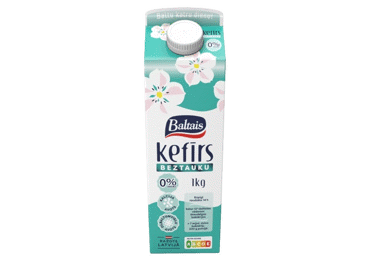Beztauku kefīrs BALTAIS 0,08% 1kg