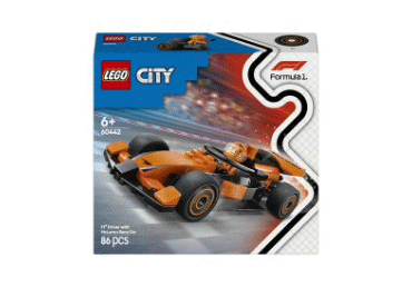 Konstruktors LEGO F1 McLaren sacīkšu auto 60442