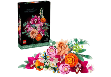 Konstruktors LEGO Rozā ziedu pušķis 10342 - 1