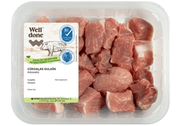 Cūkgaļas gulašs AF WELL DONE 400g
