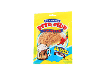 Kalmārs ar sarkanajiem pipariem vītināts BEER CLUB 46g