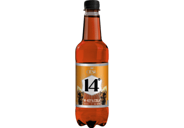 Alkoholisks kokteilis CĒSU W-Key&Cola 14% 0,5L PET D