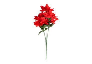 Mākslīgais puansetiju pušķis ELEMENTS SENSE