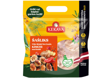 Cāļa šašliks Kimchi marinādē ĶEKAVA 800g - 1